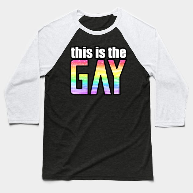 This is the gay Baseball T-Shirt by Art by Veya